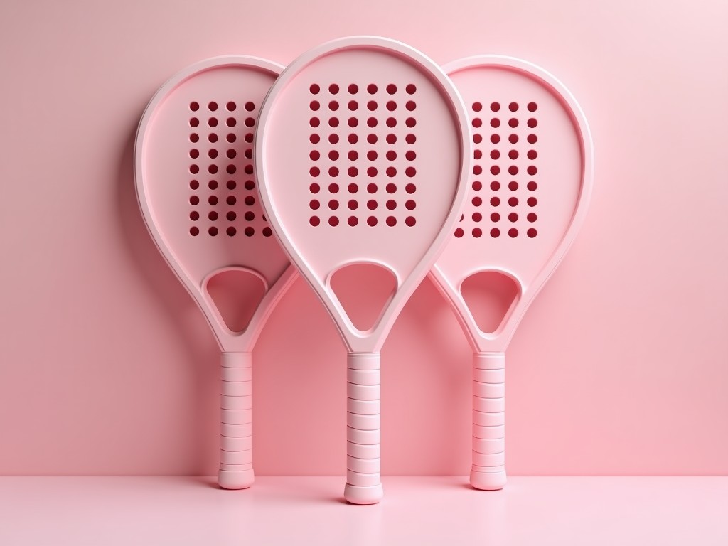 Custom Pastel Pink Padel Rackets For Women Company