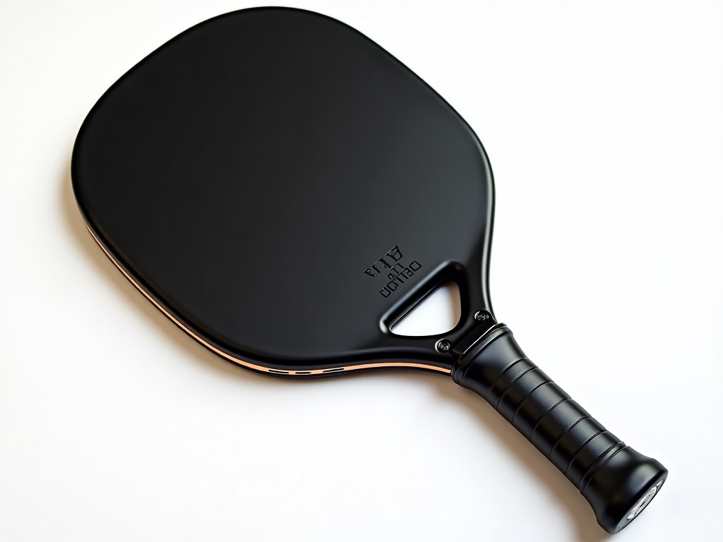 Oem All Black Padel Racket Top Factory